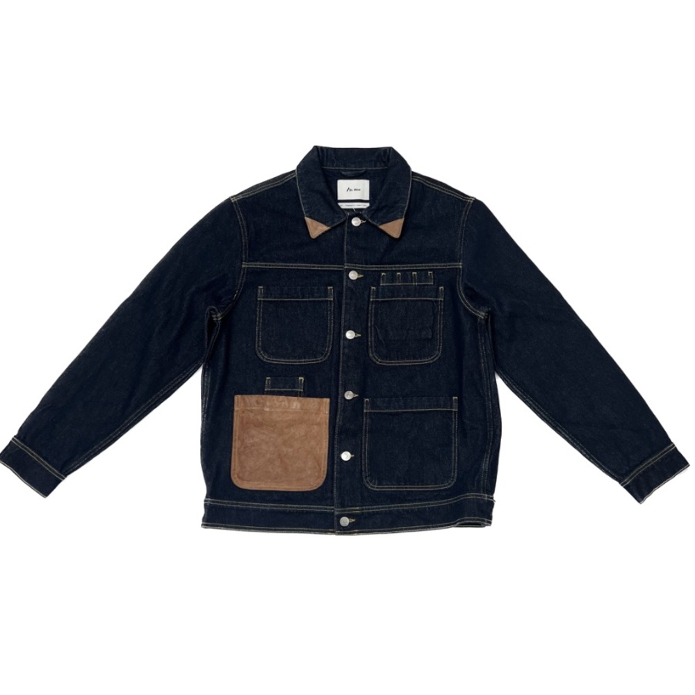 H&M /Nyden x Dr. Woo Embroidered Denim Jacket - Picture 3 of 14